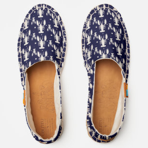 Navy Blue Lobsters UBUNTU Espadrilles