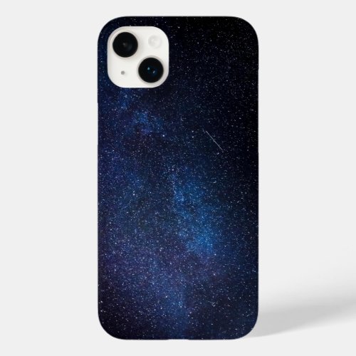 Navy Blue Milkyway Nightsky Galaxy Photograph  Case_Mate iPhone 14 Plus Case