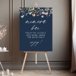 Navy Blue Modern Minimalist Bridal Mimosa Bar  Foam Board<br><div class="desc">Set the tone for an elegant bridal celebration with this Navy Blue Modern Minimalist Mimosa Bar Foam Board. Featuring sleek typography and a contemporary navy blue background, this sign adds a touch of sophistication to your event. Perfect for guiding guests to a stylish mimosa station, it seamlessly complements minimalist or...</div>