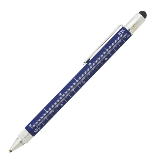 Navy Blue Monteverde Multi Function Tool Pen (Front)