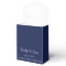 Navy Blue Nautical Wedding Favor Boxes Tent