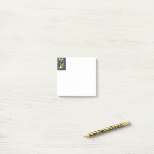 Navy Blue Nutcracker Christmas Post-it Notes