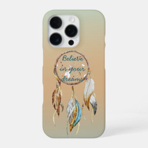 Navy Blue Ombre Dream catcher iPhone 16 Pro Case
