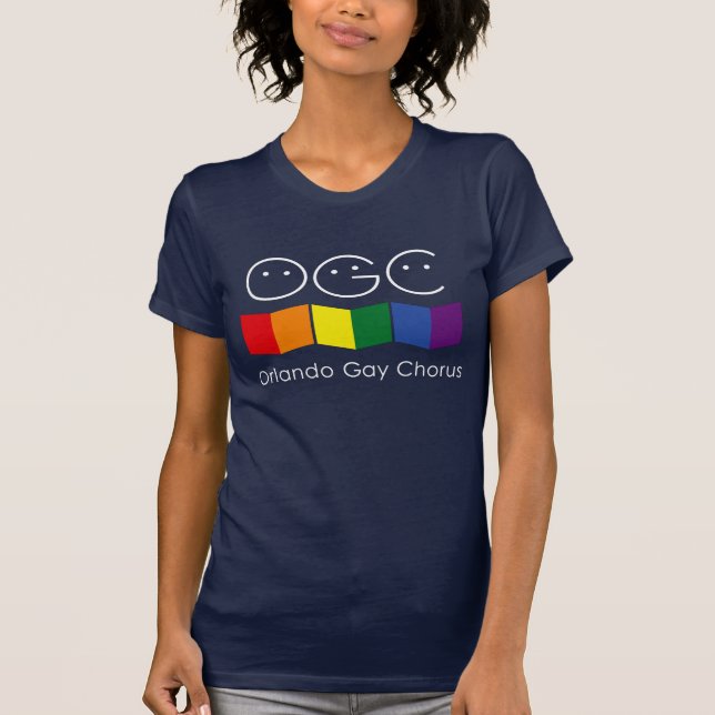 Navy Blue - Orlando Gay Chorus Women's T-shirt (Front)
