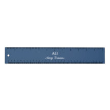 Navy Blue Personalized Name Elegant Style