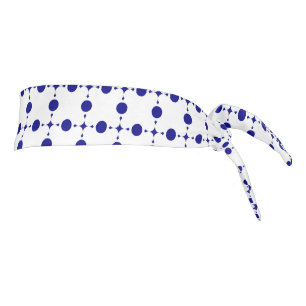 Navy Blue Polka Dots, Polka Dot Pattern, Dots Tie Headband