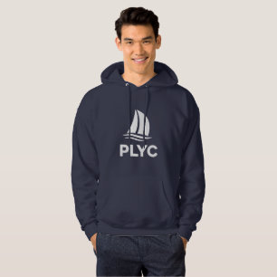 Navy Blue Pullover with White PLYC Logo 