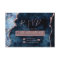 Navy Blue Rose Gold Agate Wedding RSVP Response