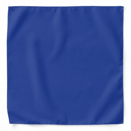 Navy blue solid color bandana