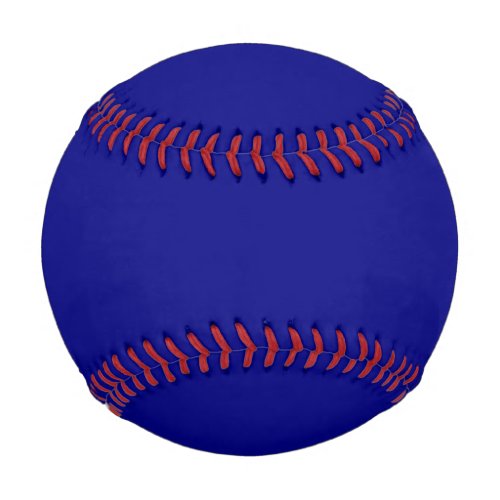 Navy Blue Solid Color  Classic  Elegant Baseball