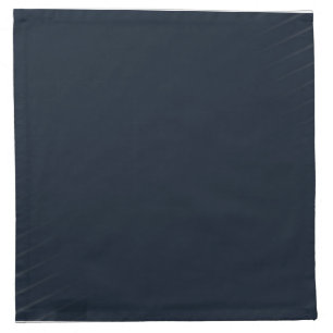 Navy Blue Solid Color Cloth Napkin
