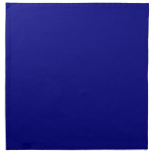 Navy Blue Solid Color Cloth Napkin