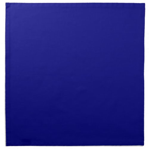 Navy Blue Solid Color Cloth Napkin