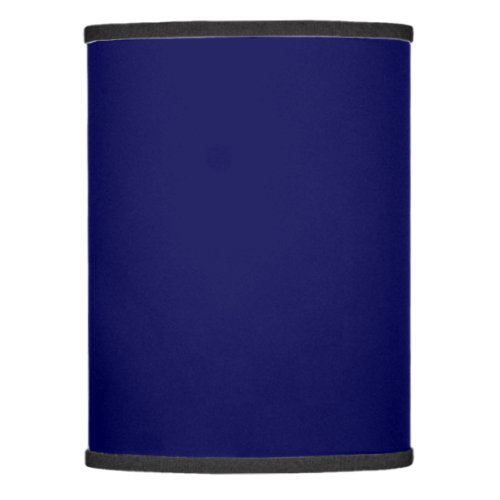 Navy Blue Solid Color Customize It Lamp Shade