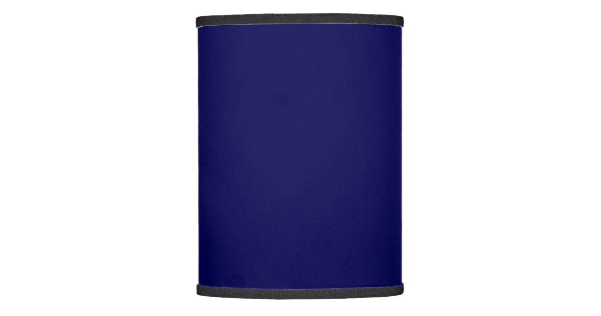Navy Blue Solid Color Customize It Lamp Shade Zazzle