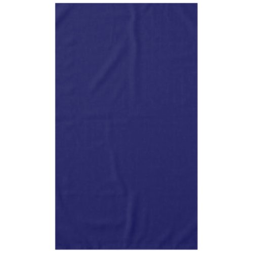 Navy Blue Solid Color Customize It Tablecloth