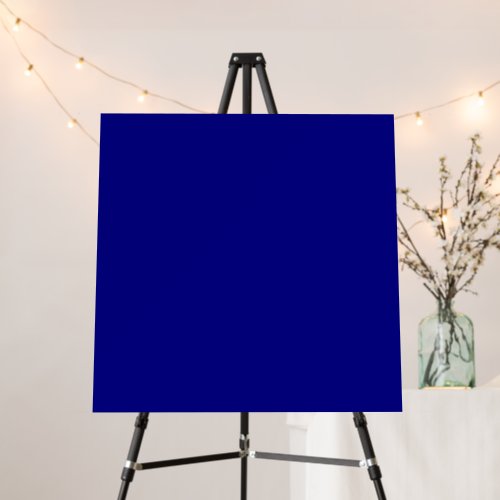 Navy Blue Solid Color Foam Board