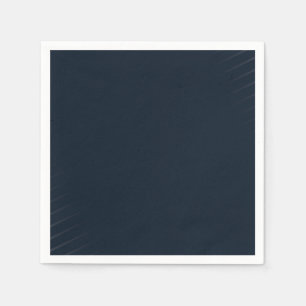 Navy Blue Solid Color Napkins