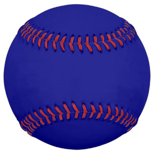 Navy Blue Solid Color Softball
