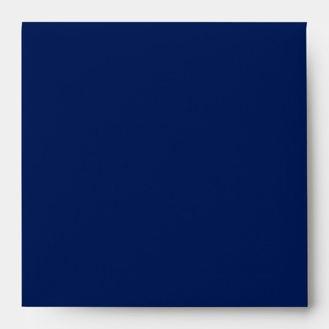Navy Blue Square Envelopes (Front)