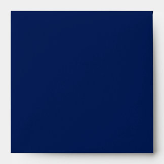 Navy Blue Square Envelopes