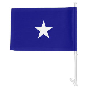 Navy Blue Star Design Car Flag for Patriotic Rides