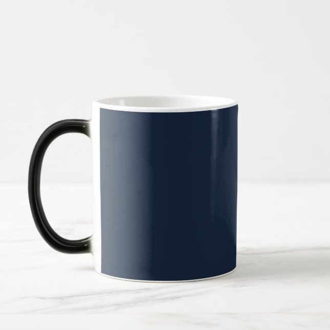 Navy Blue Stylish Mug (Left)