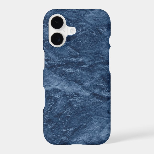 navy blue texture Case-Mate iPhone case (Back)