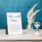 Navy Blue This Candle Burns In Loving Memory Sign