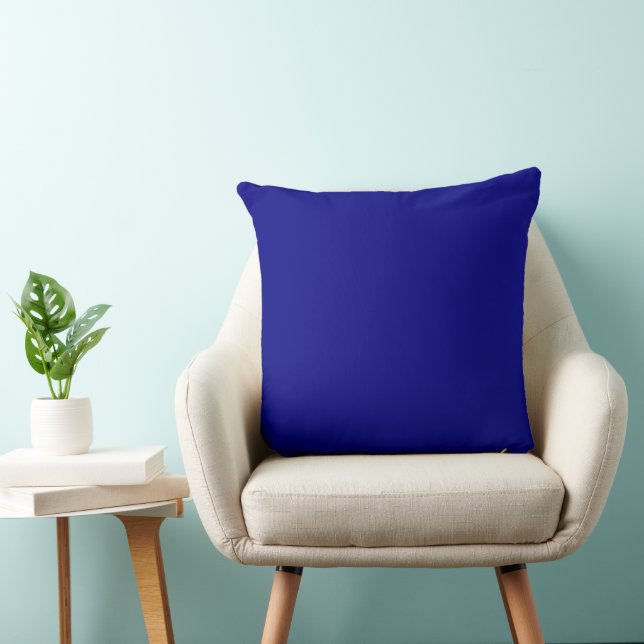 Navy Blue Throw Pillows (Chair)