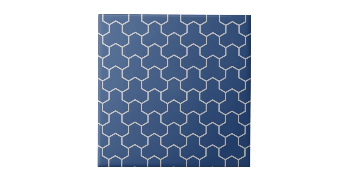 Navy Blue Tri Hex Tile Zazzle navy-blue-tri-hex-tile-zazzle