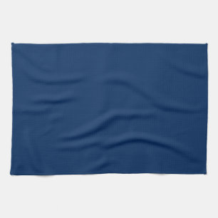Navy Blue white nautical ropes pattern Kitchen Tow Towel