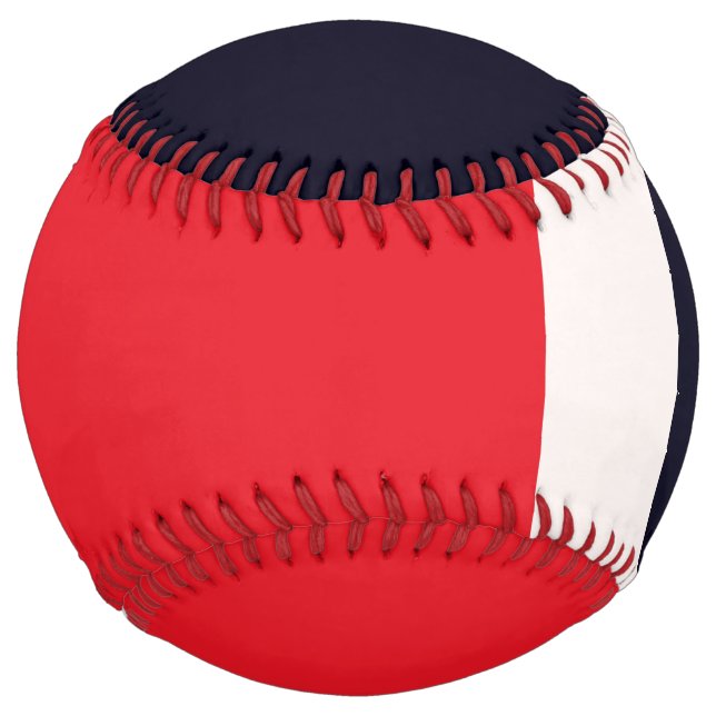 Navy Blue With Red Softball (Front)