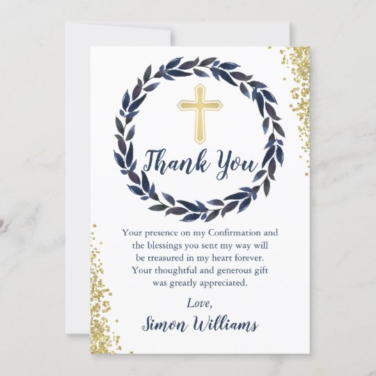 confirmation-thank-you-yellow-gold-rays-zazzle-crisma