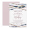 Navy Blush and Gold Streamers Wedding