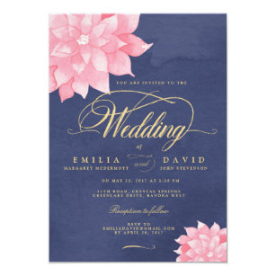 Dahlia Wedding Invitations 5