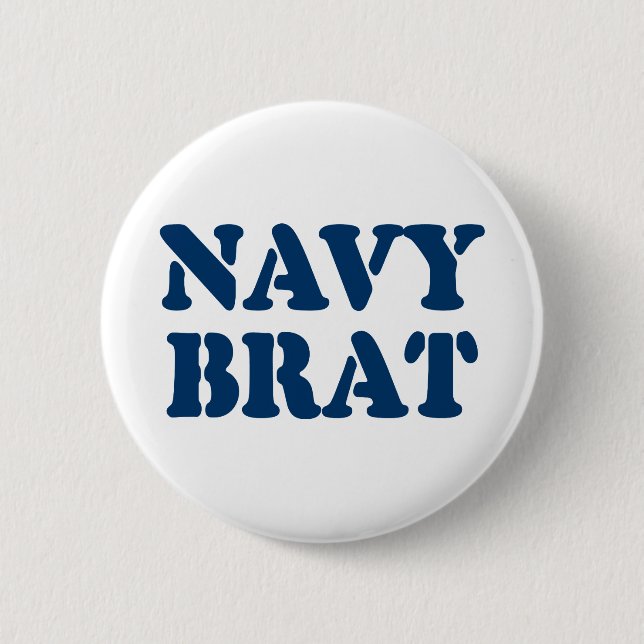NAVY BRAT BUTTON (Front)