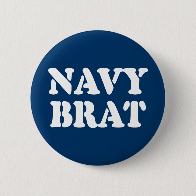 NAVY BRAT BUTTON (Front)