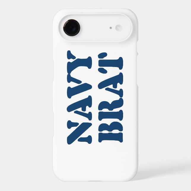 NAVY BRAT IPHONE CASE (Back)