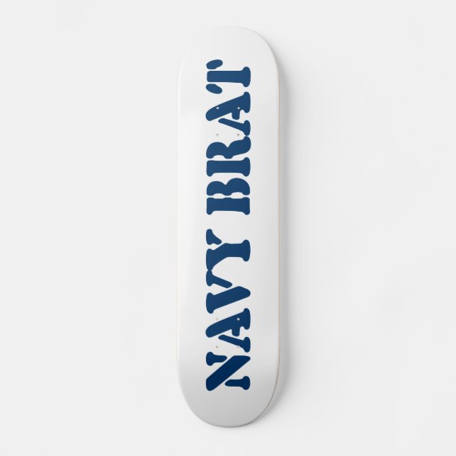 NAVY BRAT SKATEBOARD (Front)