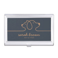 Navy Brown Dog Cat boss