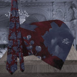 Navy Burgundy Bordeaux Peony Elegant Wedding Neck  Neck Tie<br><div class="desc">An elegant deep navy blue and burgundy bordeaux red wedding neck tie featuring a watercolor painted burgundy canvas backgroudn with dark navy blue peony florals and greenery. A burgundy and navy only wedding neck tie.</div>