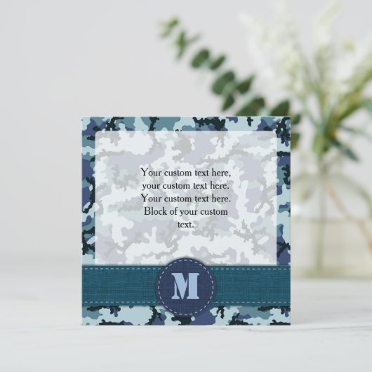 Navy camouflage (Standing Front)