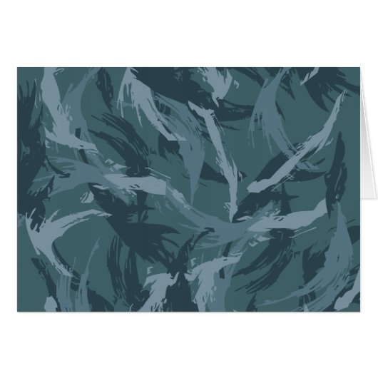 Navy Camouflage Cards (Front Horizontal)
