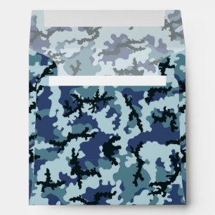 Navy camouflage envelope