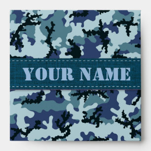 Navy camouflage envelope
