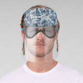 Navy Camouflage Face Shield (Insitu)