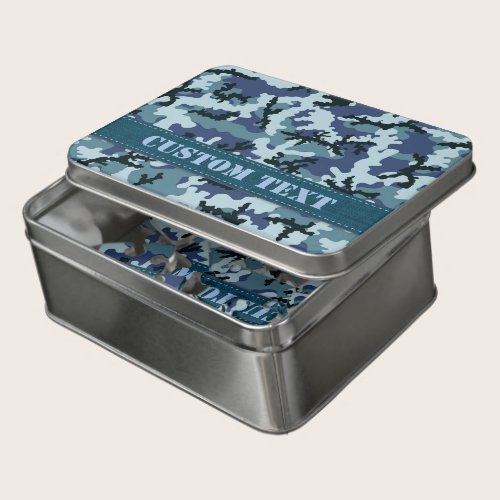 Navy Camouflage Jigsaw Puzzle