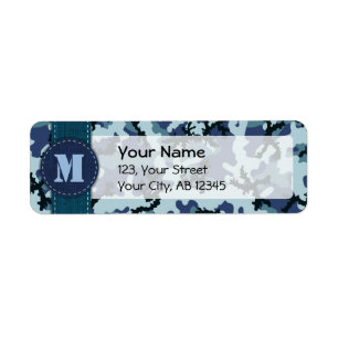 Navy camouflage label