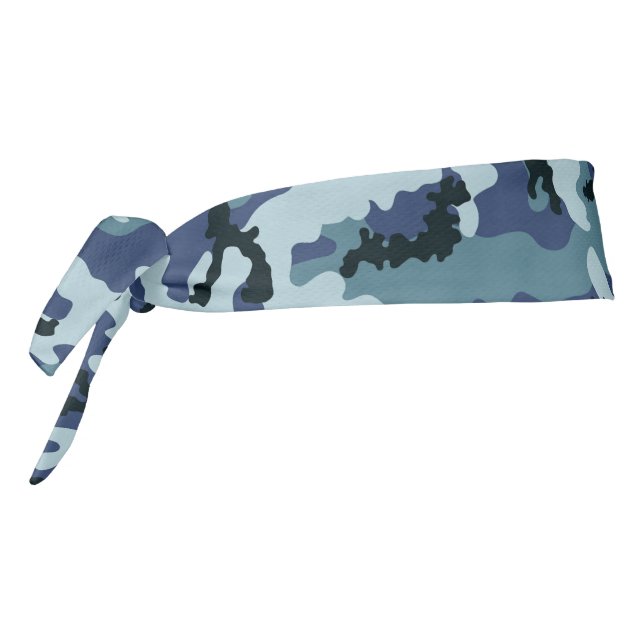 Navy camouflage tie headband (Rotate 270)